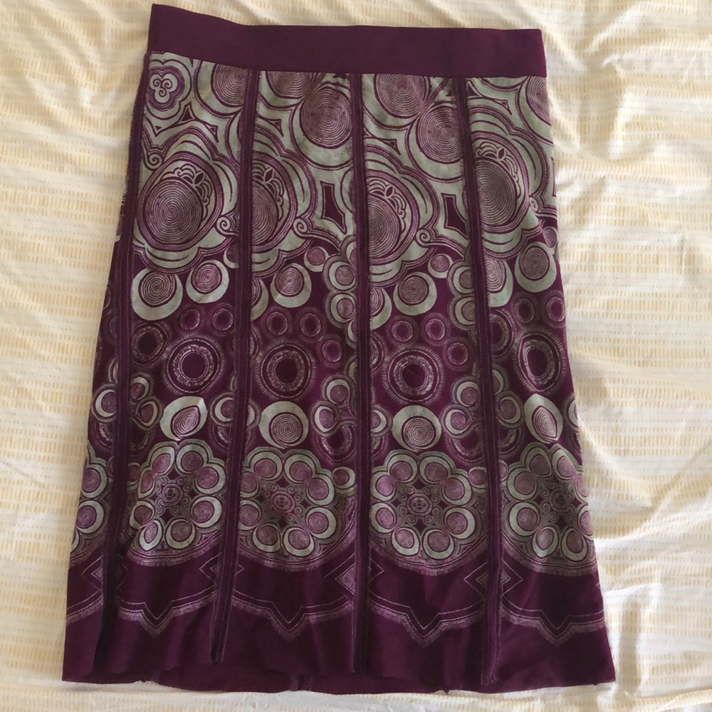 Vivienne Tam pattern skirt